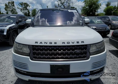 2016 Land Rover Range Rover from USA, damaged, VIN SALGR2KF4GA290712